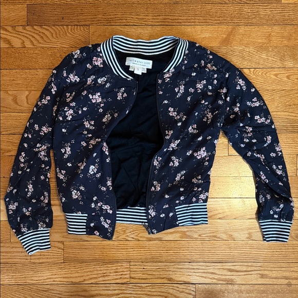 saltwater LUXE Jackets & Blazers - Saltwater LUXE Black Floral Jacket
